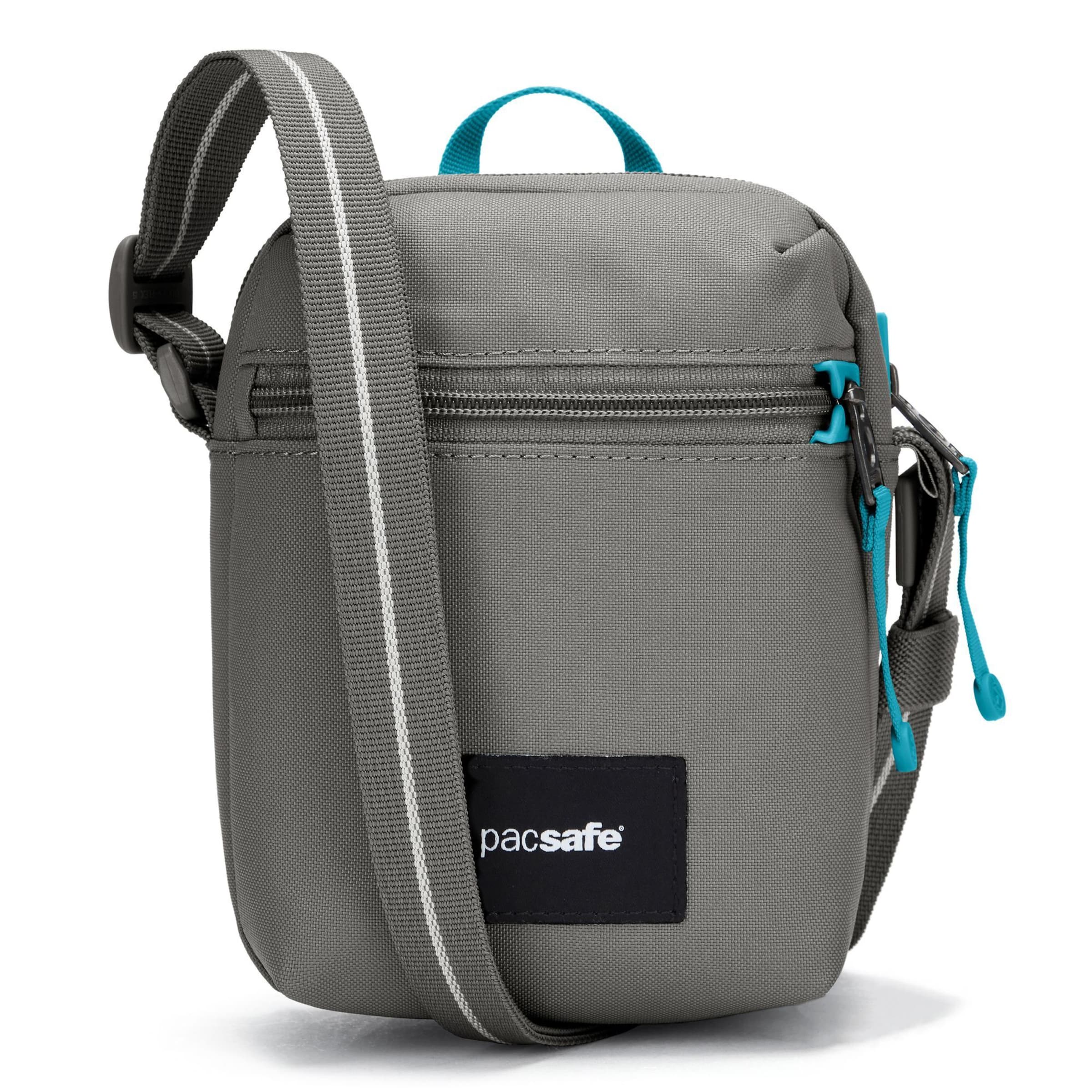 Pacsafe Crossbody bag 'Go Micro' in Grey: front