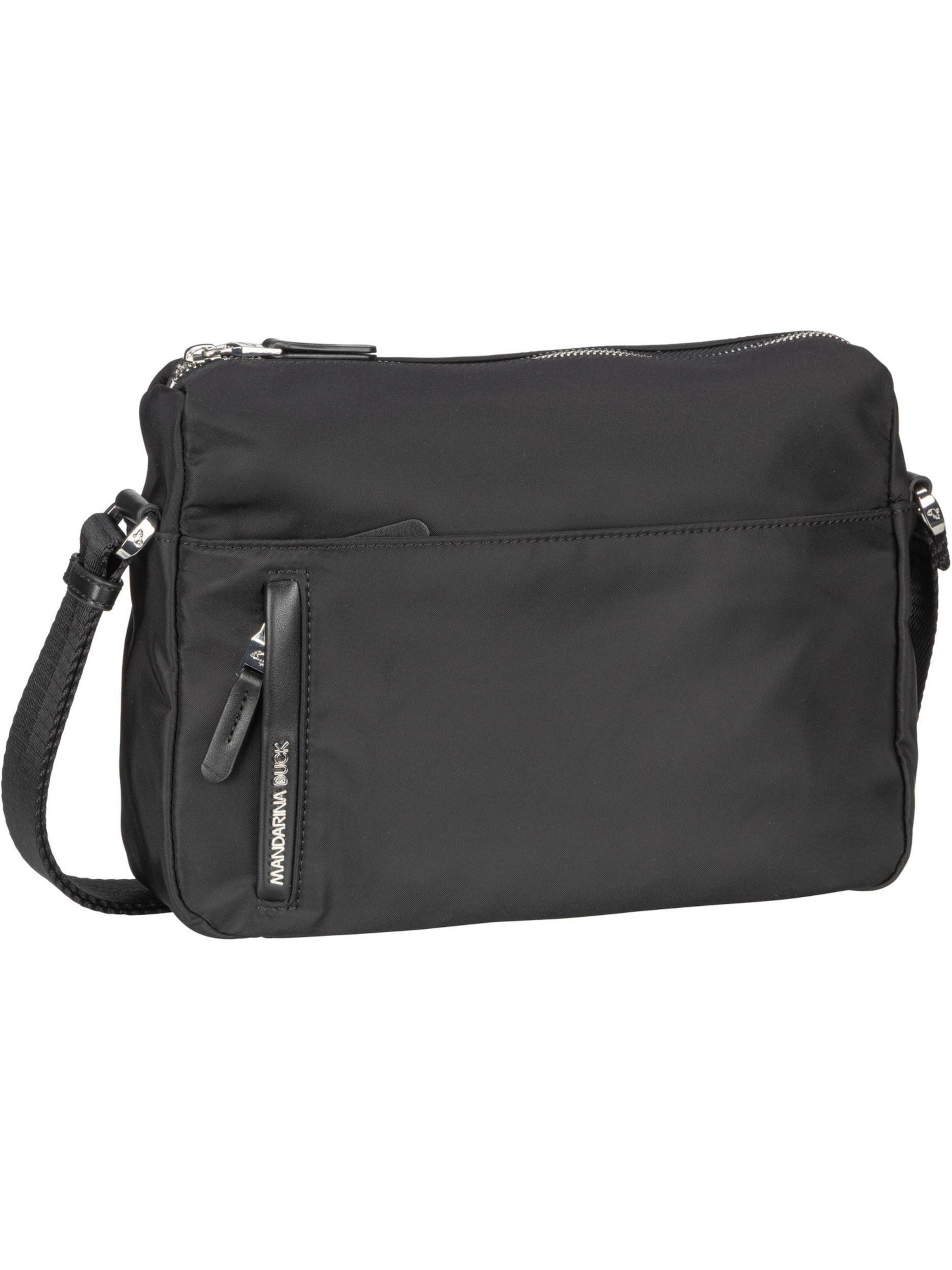 MANDARINA DUCK Umhängetasche in Schwarz: Vorderseite