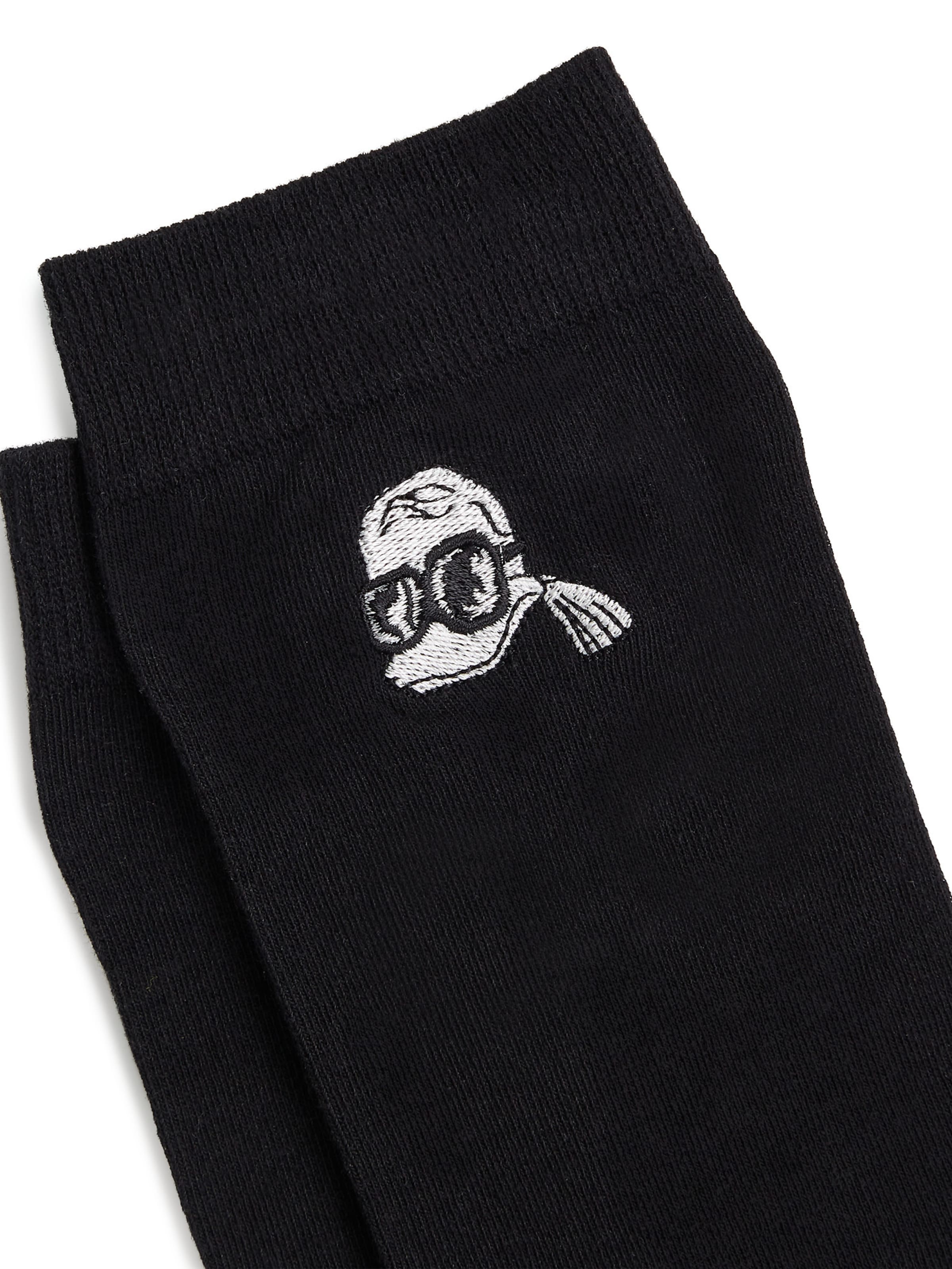 Karl Lagerfeld Κάλτσες 'Disney X Print' σε γκρι