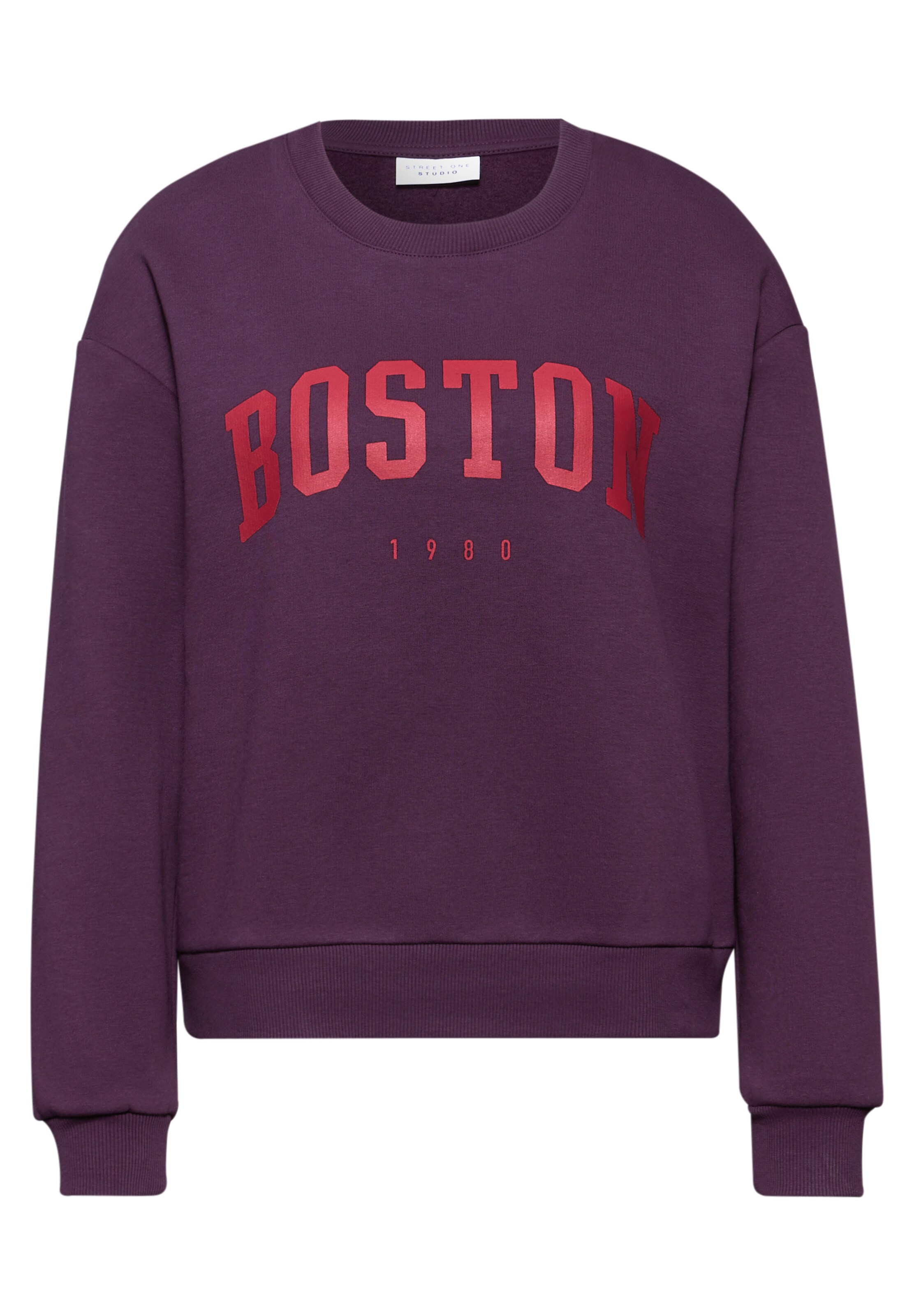 Street One Studio Sweatshirt in Lila: Vorderseite