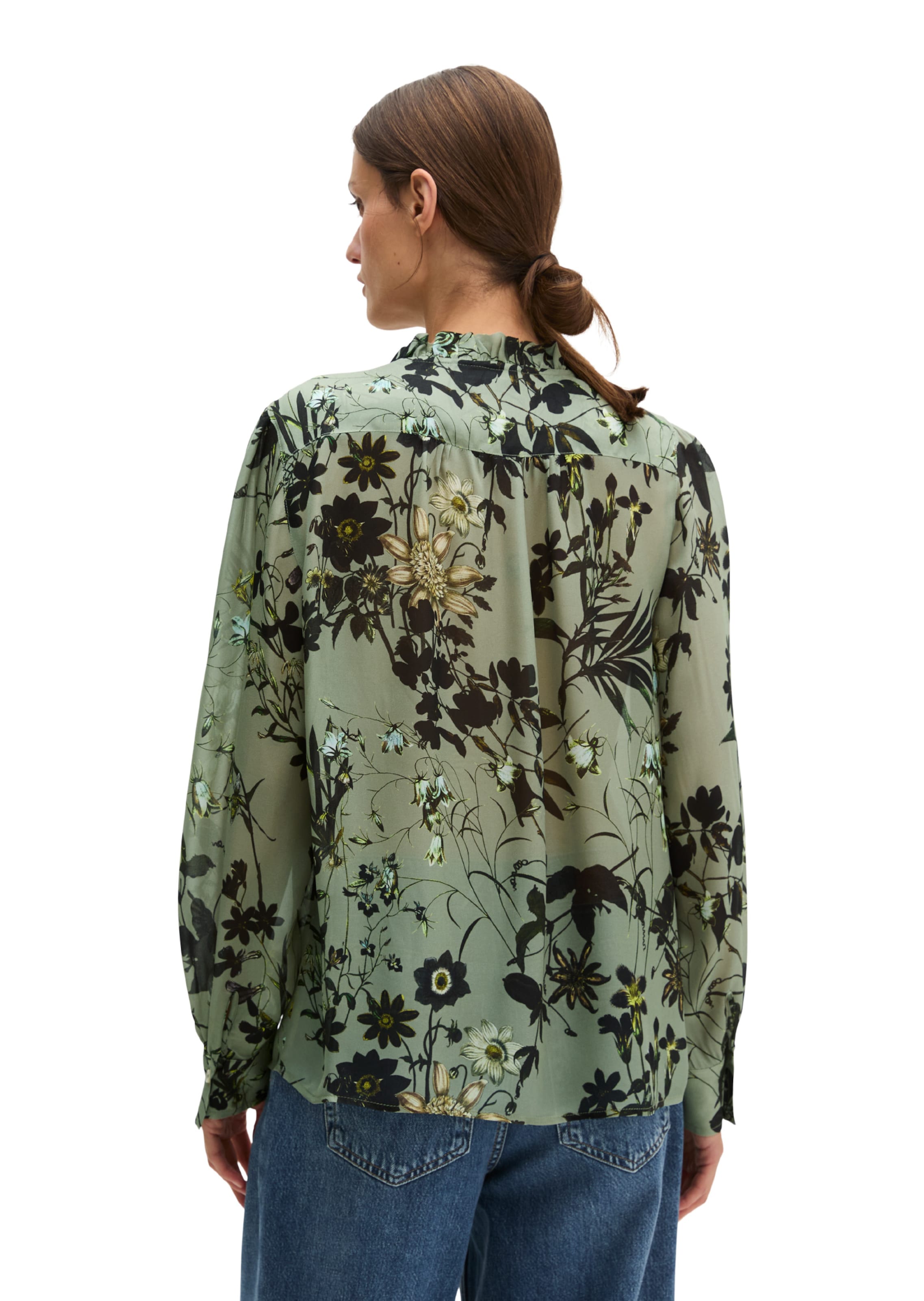 Marc O'Polo Bluse in Grün