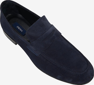 Chaussure basse 'Beleg' Desa en bleu : devant