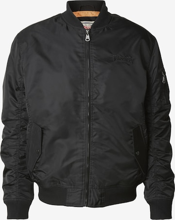 Lonsdale London Between-season jacket 'Poolstock' in Black: front