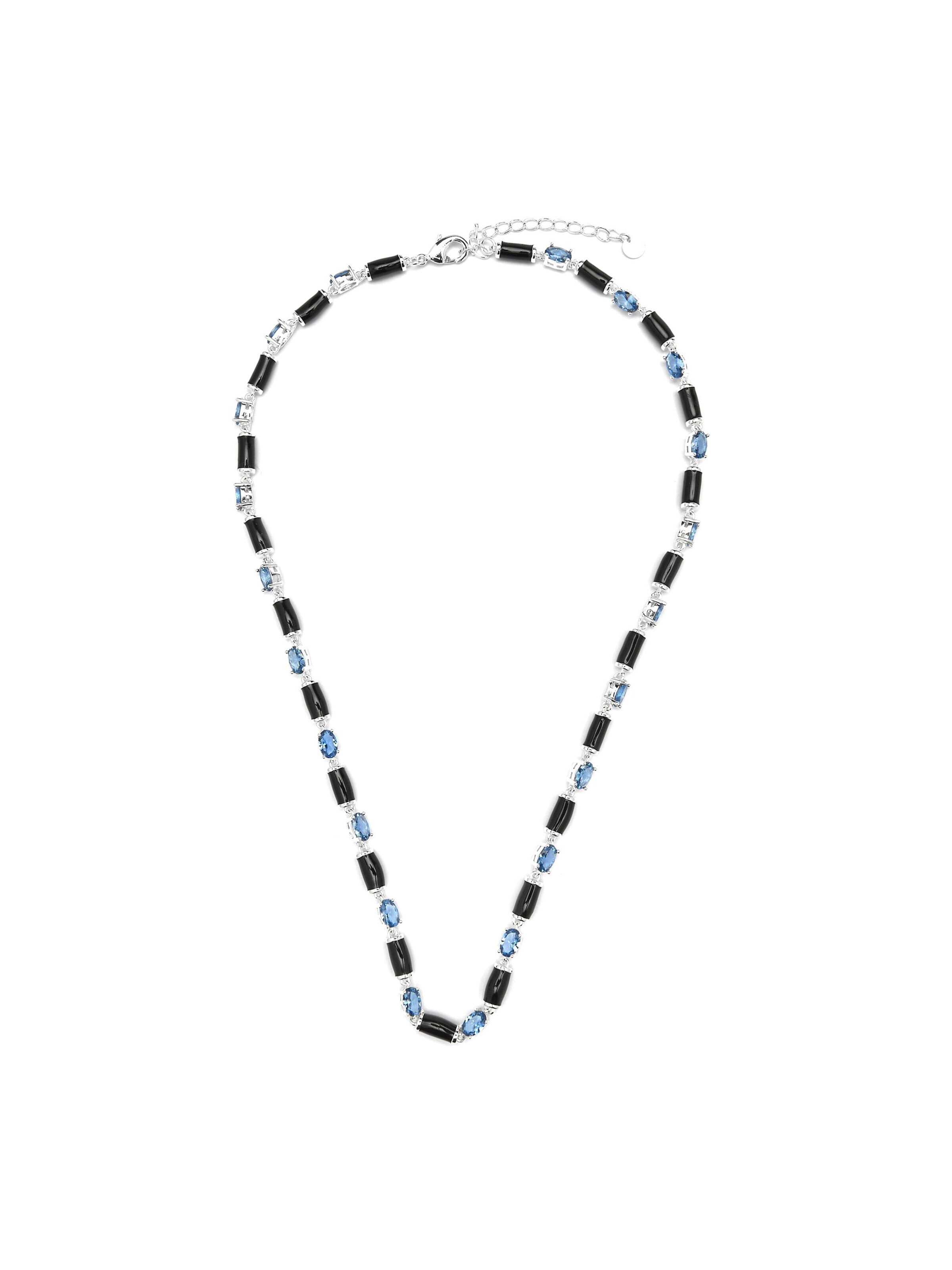 Collana 'TATUI' di Luxenter in blu: frontale