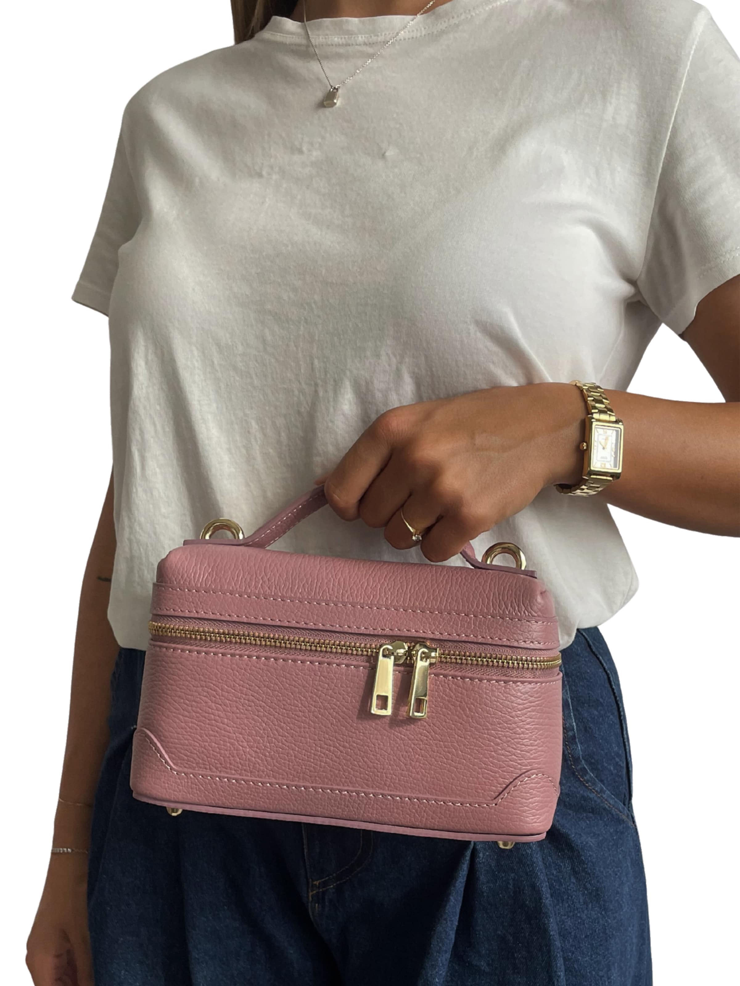 CHICCA BORSE Handtas in Roze: voorkant