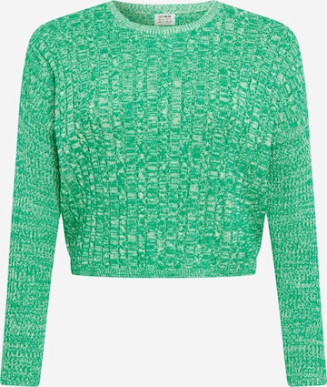 Cotton On Curve Sweater 'Riley' in Green: front