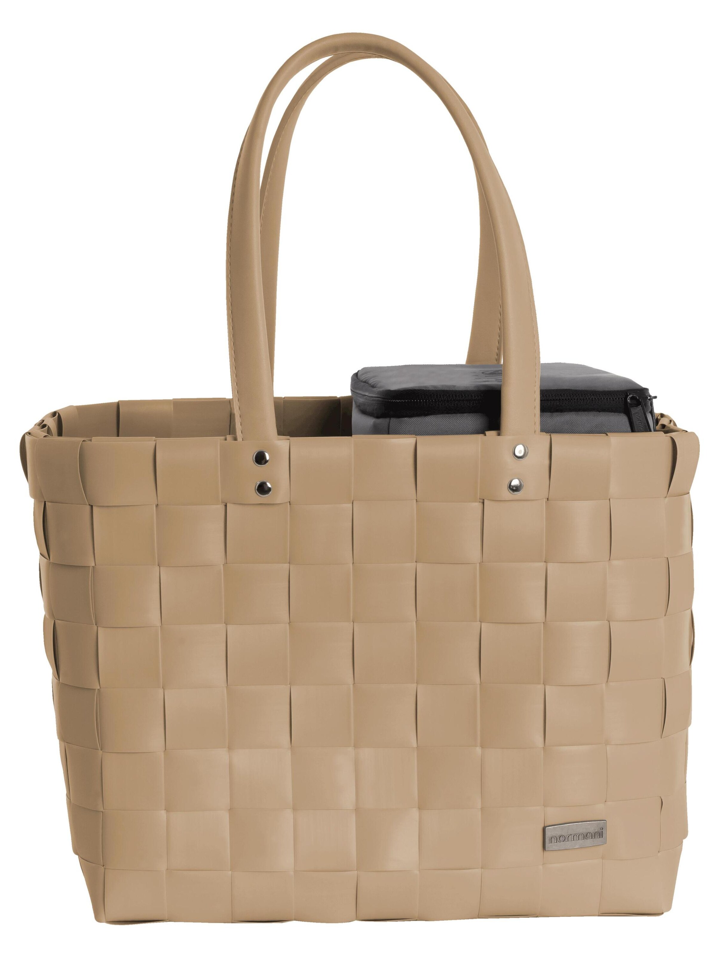 normani Shopper in Beige: front