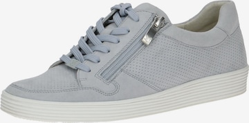 CAPRICE Athletic Lace-Up Shoes in Blue: front