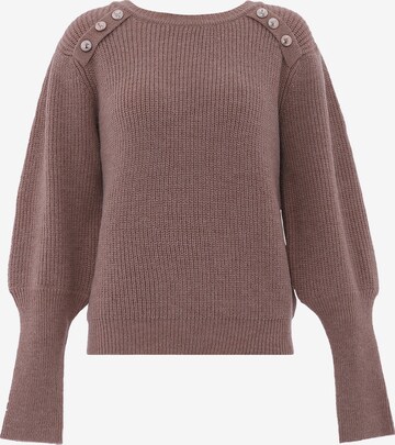 nascita Sweater in Brown: front