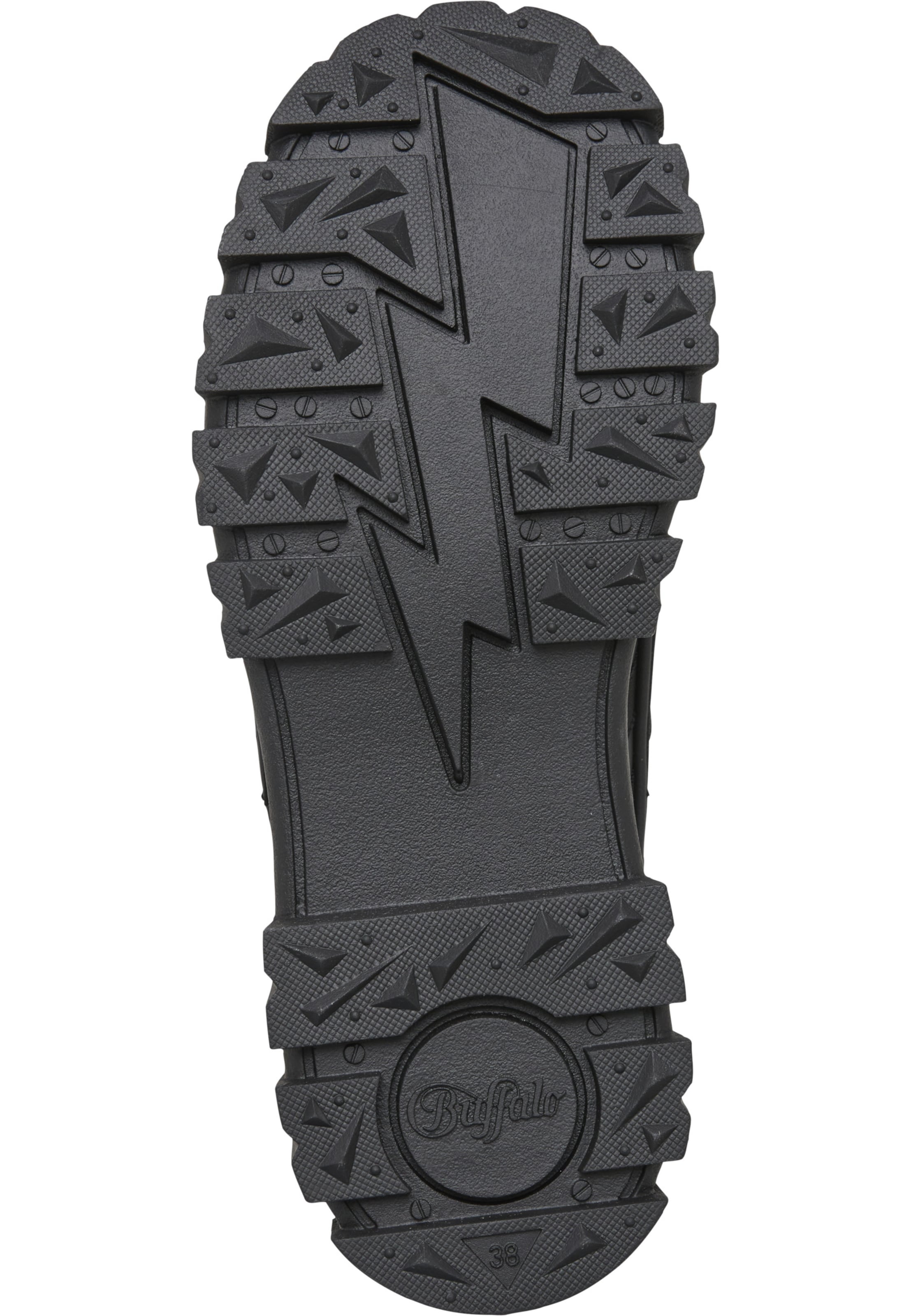 BUFFALO Veterlaarsjes 'Aspha' in Zwart