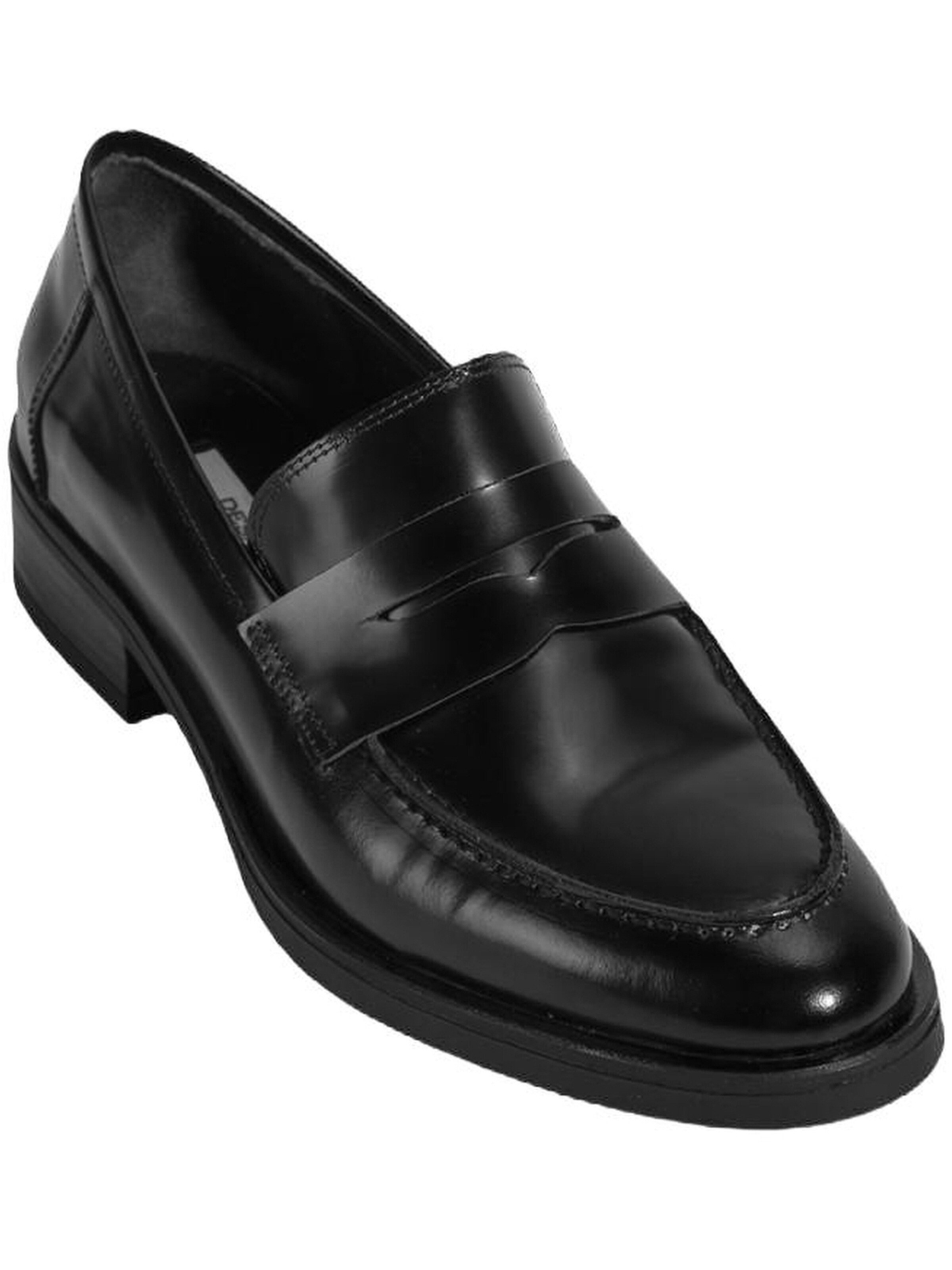 Desa Moccasins 'Slip-Ons' in Black