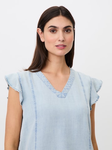 Chemisier 'MaDalali' Masai en bleu
