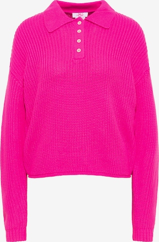 MYMO - Pullover em rosa: frente