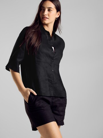 Camicia da donna di STREET ONE in nero: frontale