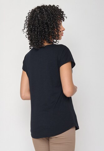Maglietta ' Nature High Sea' di GREENBOMB in nero