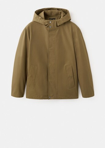 MANGO MAN Between-Seasons Parka 'Iker' in Brown