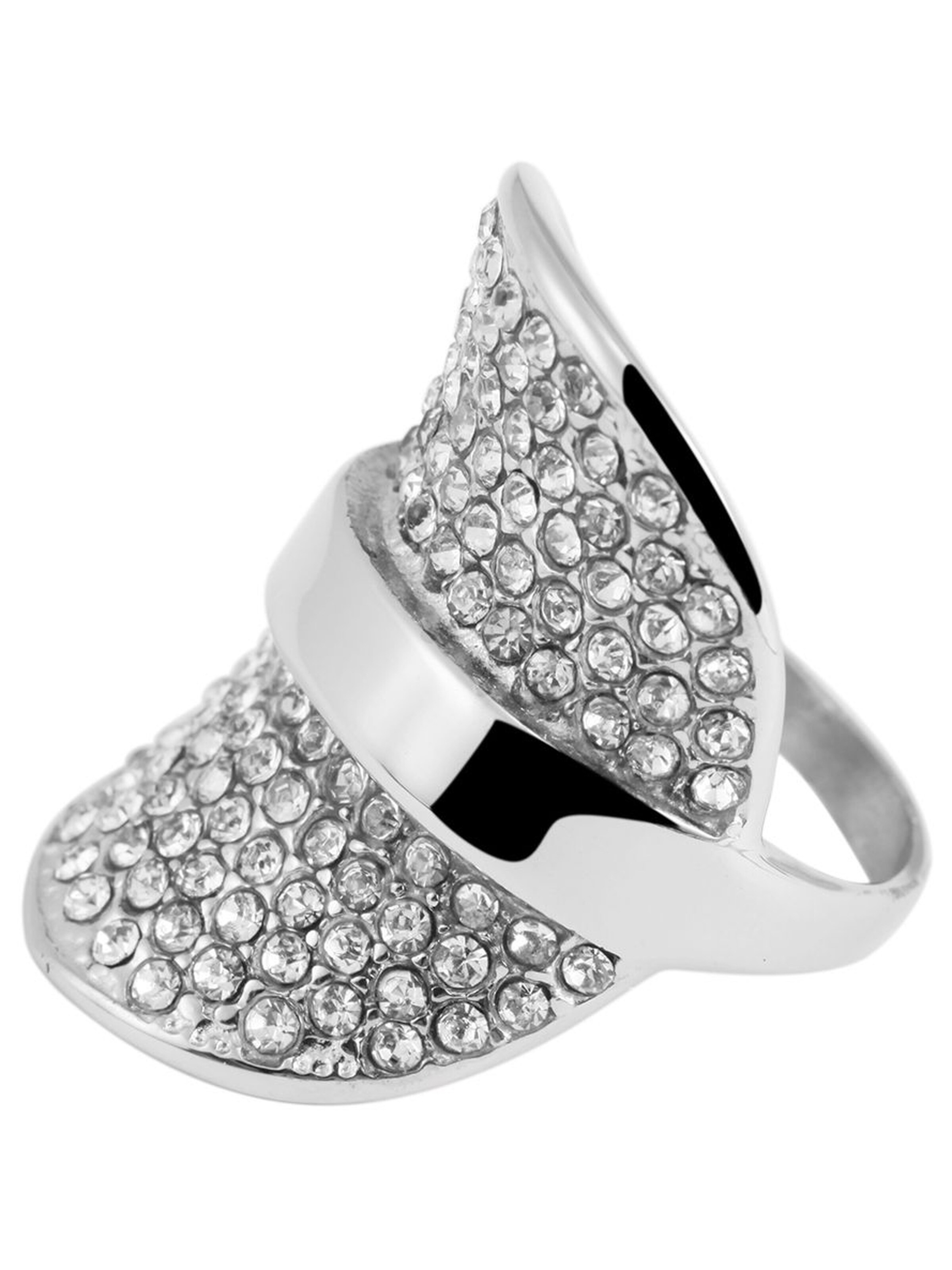 Akzent Ring 'Nasha, langlebig' in Silber