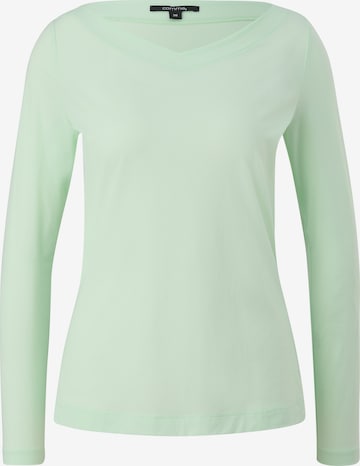 COMMA Shirt in Groen: voorkant