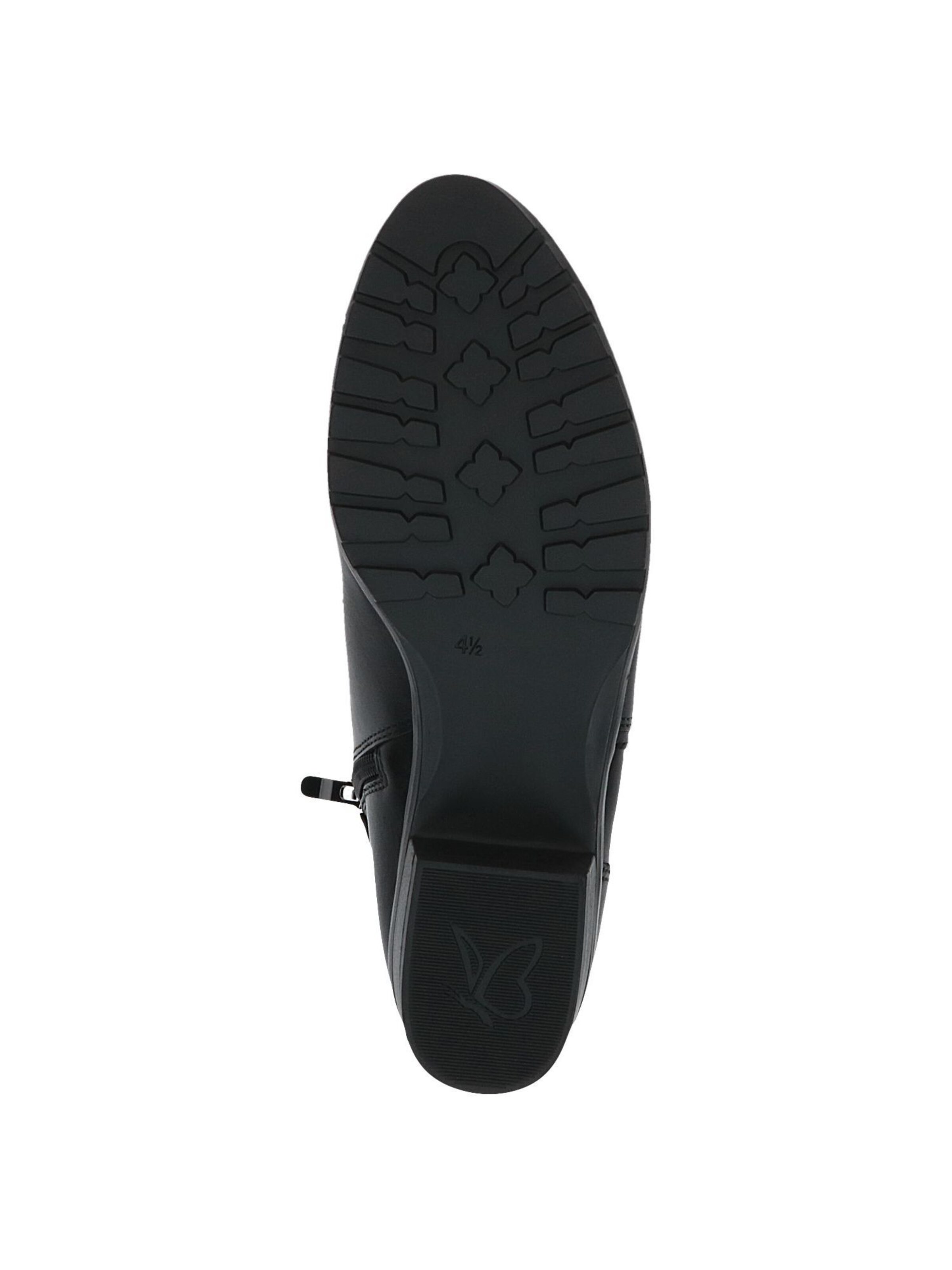 CAPRICE Enkellaarsje in Zwart