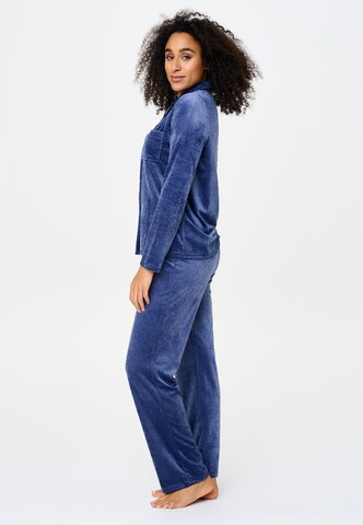 LingaDore Pyjama in Blau