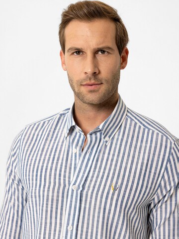 By Diess Collection Regular fit Overhemd in Blauw