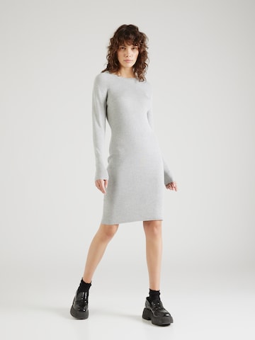 Eight2Nine - Vestido de punto en gris: frente