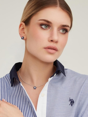 U.S. POLO ASSN. - Cadena 'Janet' en plata: frente