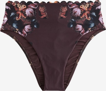 B by Ted Baker Bikinihose in Braun: Vorderseite
