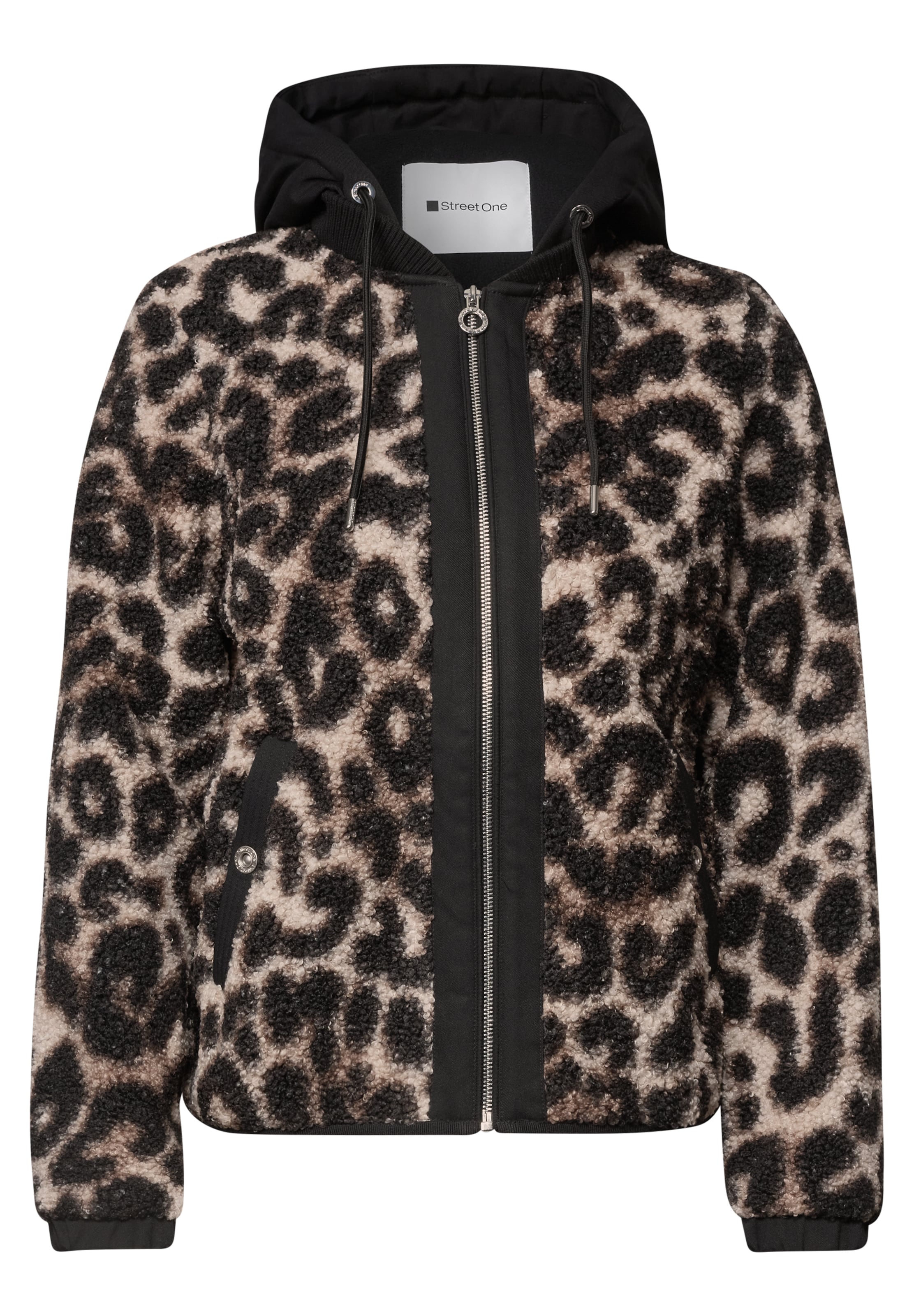 STREET ONE Between-Season Jacket in Black: front