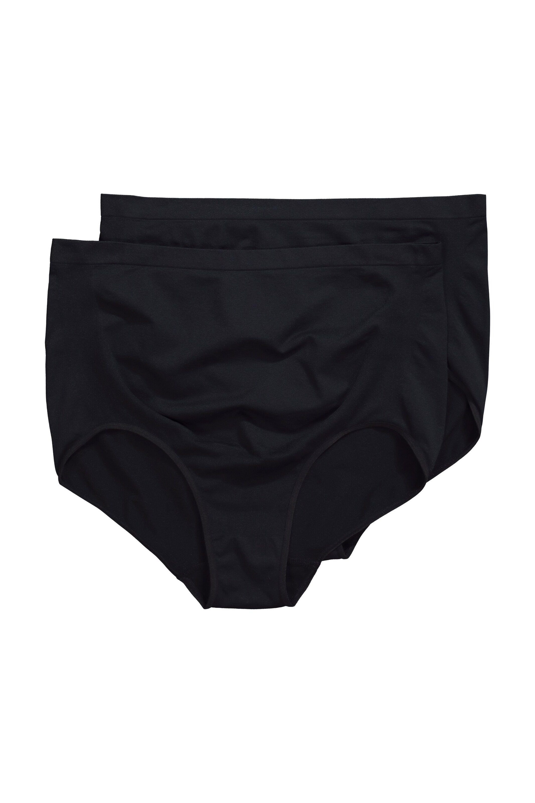 Ulla Popken Slip in Zwart: voorkant