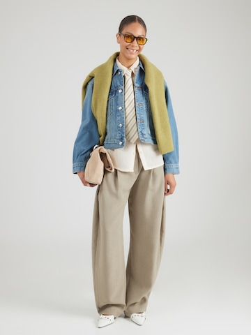 Calvin Klein Jeans Prehodna jakna | modra barva