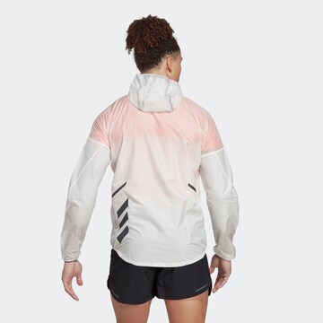 ADIDAS TERREX Athletic Jacket in White