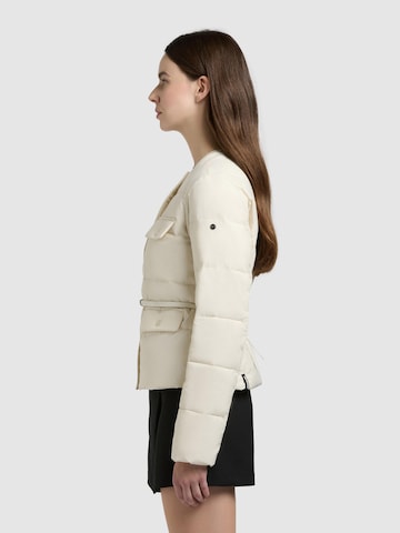 Veste d’hiver 'Cinnia ' khujo en blanc