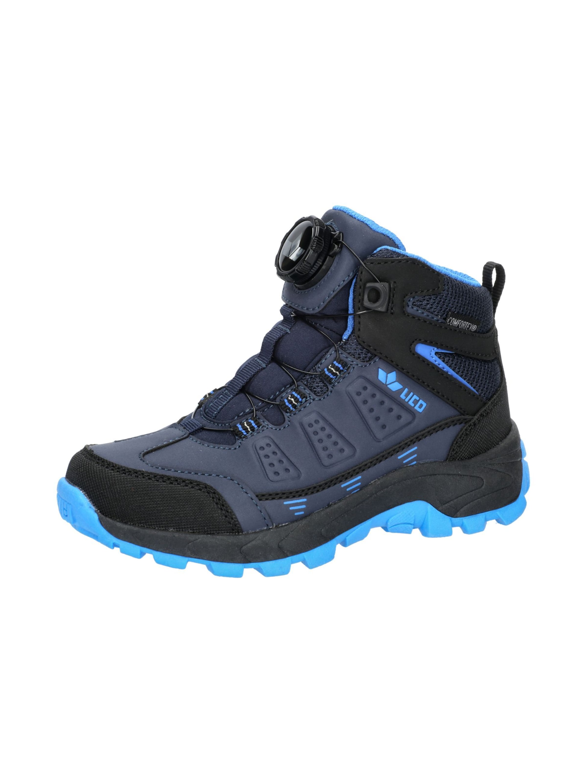 LICO Boots ' Ridgeway ' in Blue: front