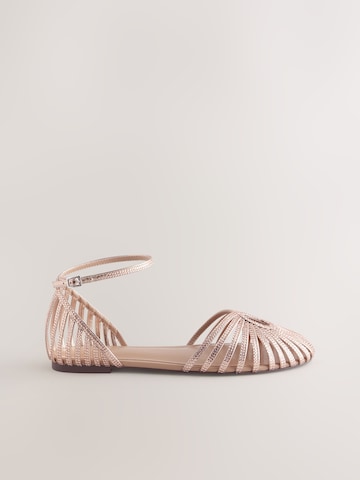 Ballerina con cinturino 'Forever Comfort' di Next in oro