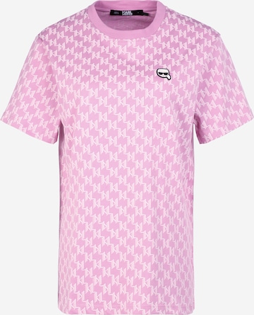 Karl Lagerfeld T-Shirt in Pink: predná strana