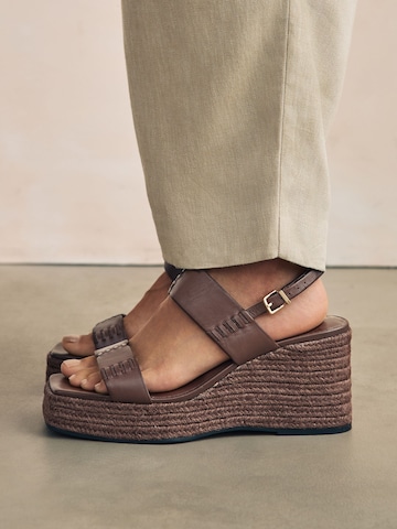 Next Sandal in Brown