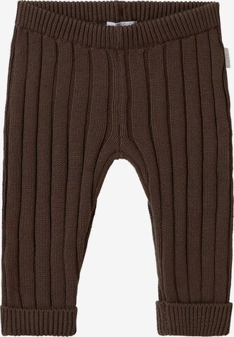 Coupe slim Pantalon Noppies en marron : devant