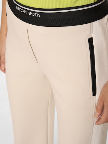 Marc Cain Loose fit Pants in Beige