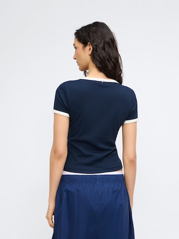 Bluză de noapte de la Tommy Hilfiger Underwear pe albastru