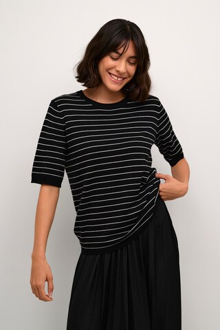 Kaffe Pullover 'Lizza' in Schwarz: Vorderseite