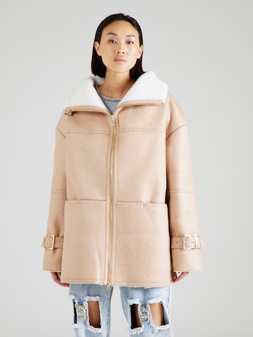 Hoermanseder x About You Jacke 'Linett' in Beige: predná strana