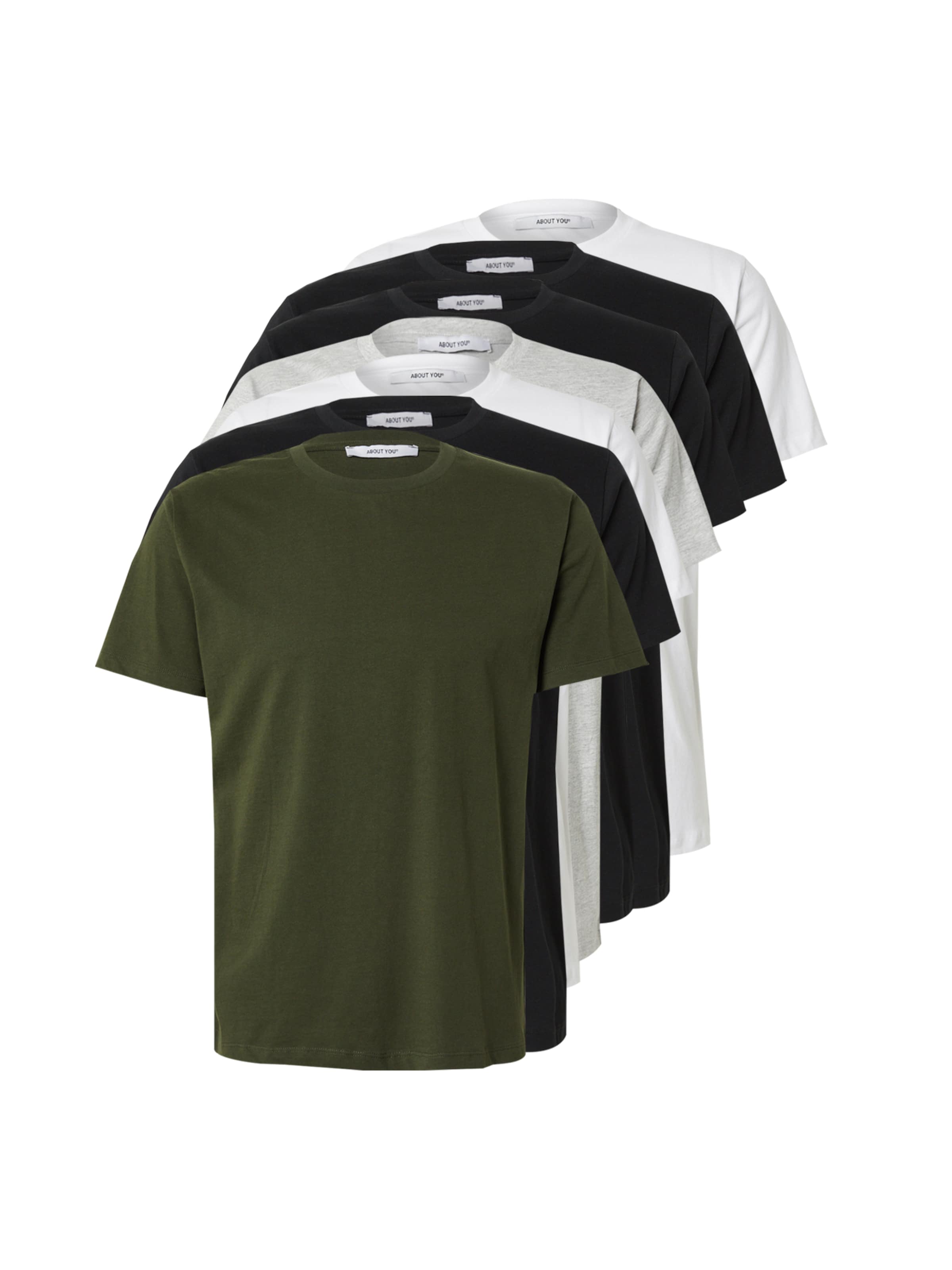 Maglietta 'Jerome' di ABOUT YOU in grigio: frontale