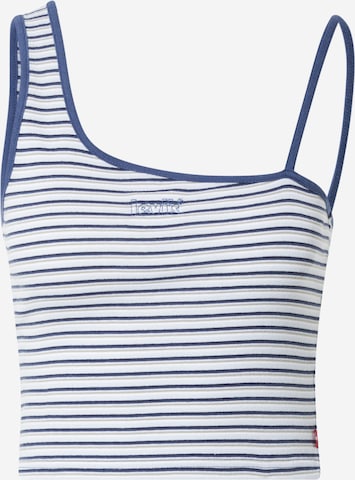 LEVI'S ® - Top 'Hoop Tank' em azul: frente