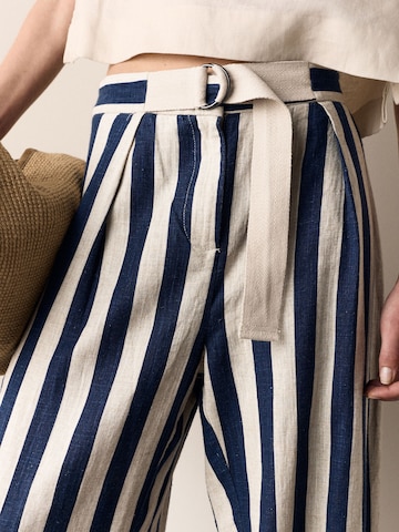 Next Wide Leg Hose in Blau