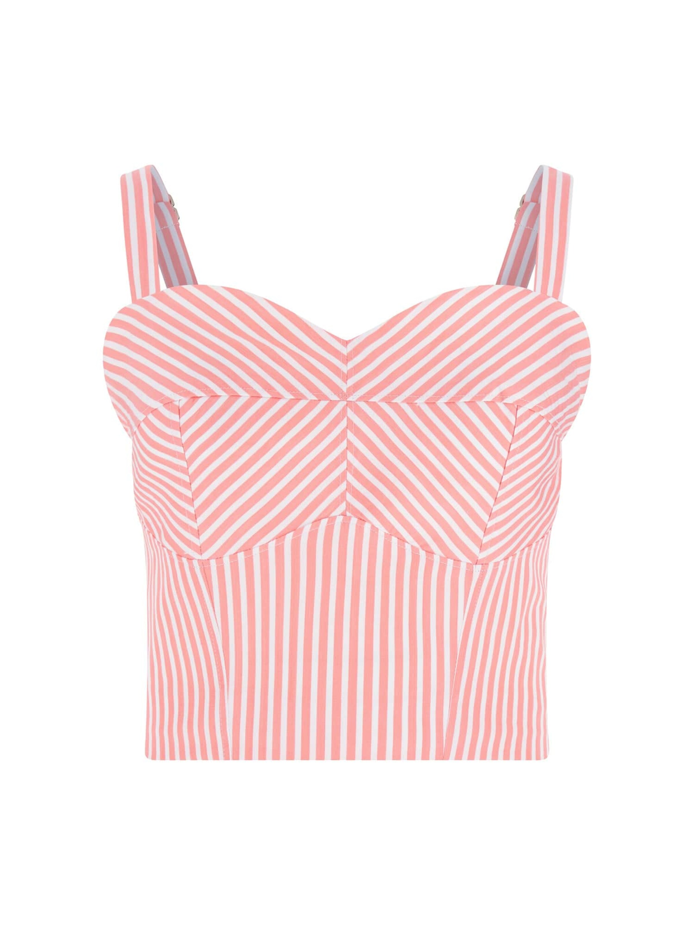 GUESS Top in Pink: front