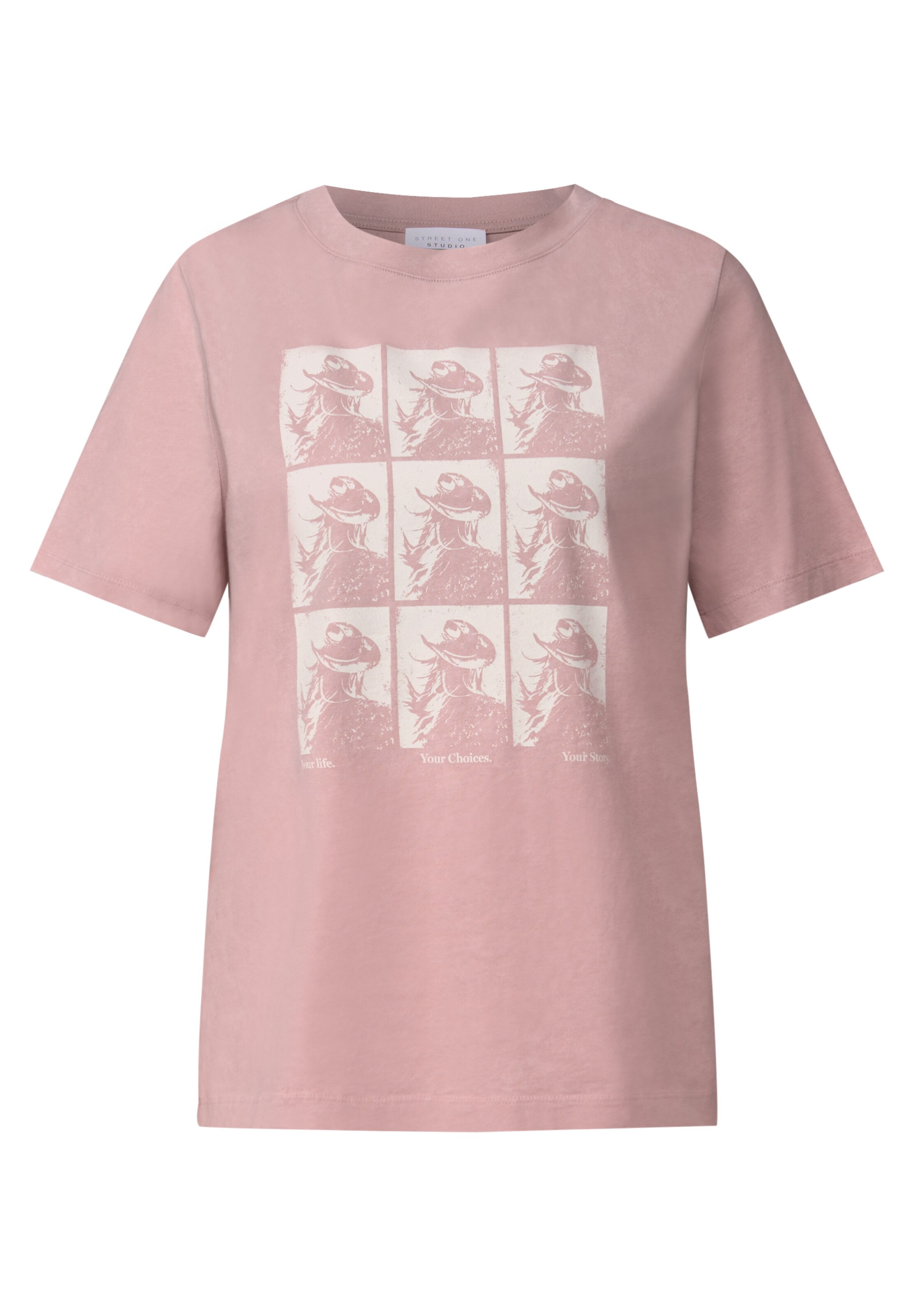 Street One Studio Shirt in Pink: Vorderseite