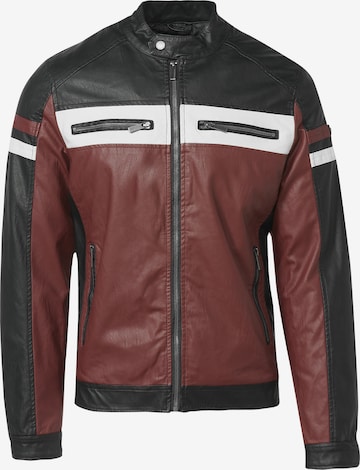 KOROSHI Between-season jacket in Red: front