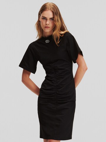 Karl Lagerfeld Šaty – černá: přední strana