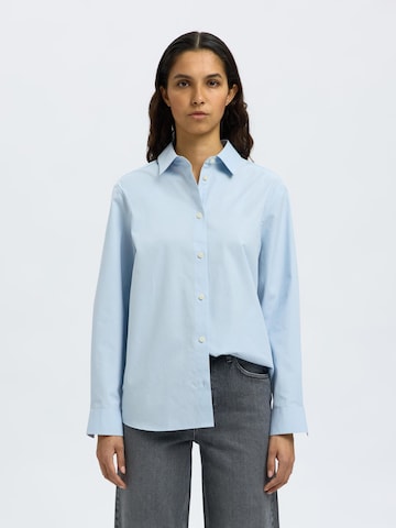 SELECTED FEMME Blouse in Blue: front